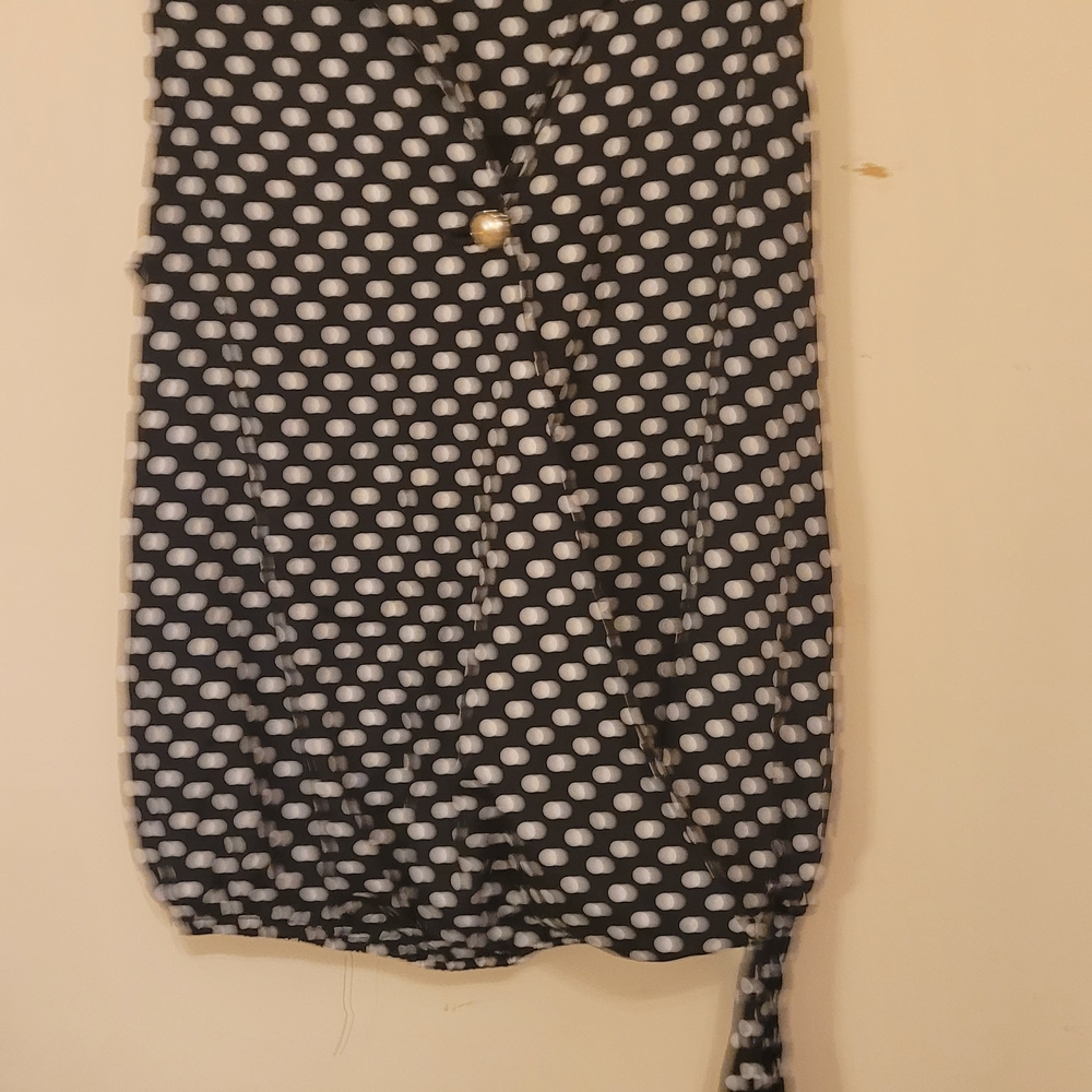 Black and White Polka Dot Dress